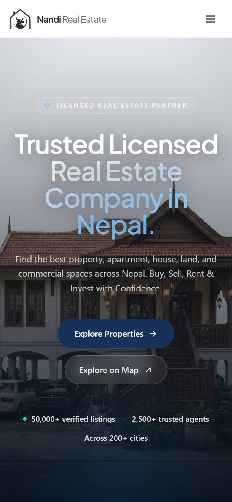 Nandi Real Estate on mobile